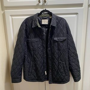 Mens medium quilted windbreaker